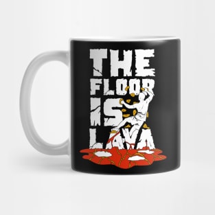 The Floor Is Lava Indoor Bouldering Boulderer Gift Mug